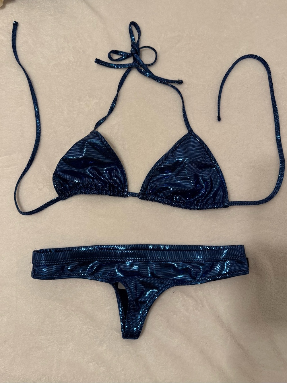 Blue Shimmer bikini set